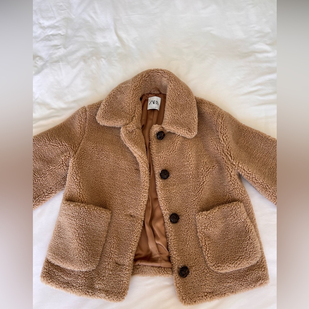 Zara Teddy Bear Coat